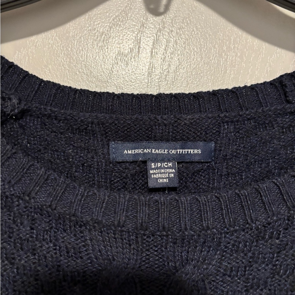 American Eagle Two Piece Matching Woven Sweater and Dress - Picture 4 of 7